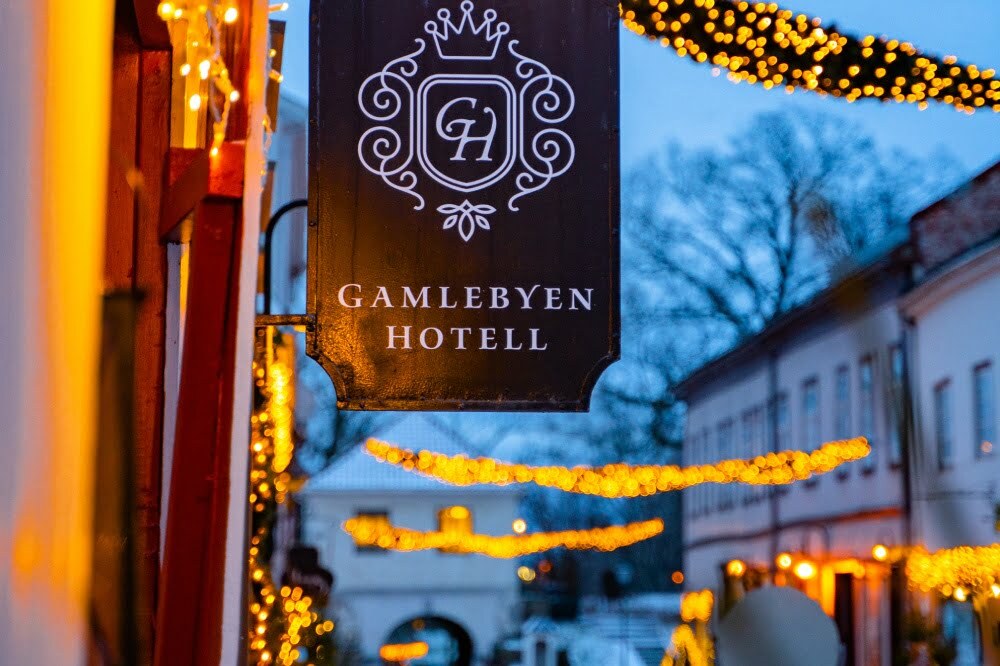 Gamlebyen Hotell - Fredrikstad - Skilt